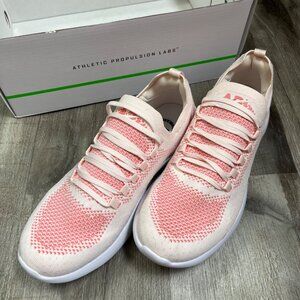 APL Athletic Propulsion Labs Techloom Breeze Running Shoes Cream NWT Size 9